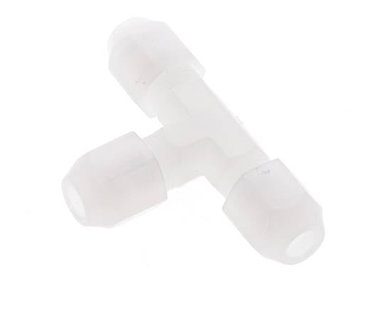 4x6 Mm PVDF T-Forma Tee Conector De Manguera 10Bar/145Psi
