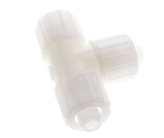 20x13mm PVDF Tee De Forma T Racor De Compresión 10 Bar PVC Y PA