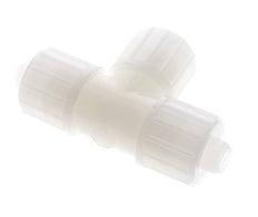 20x13mm PVDF Tee De Forma T Racor De Compresión 10 Bar PVC Y PA