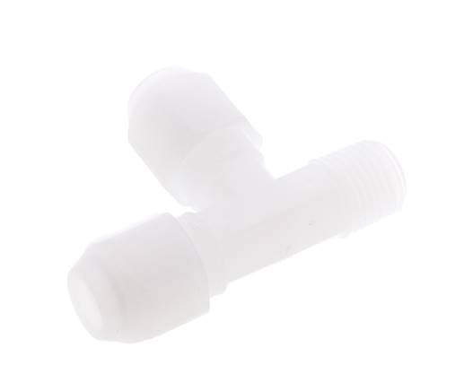 6x8mm & R1/4'' PP Right Angle Hose Fitting with Male Threads 10bar/145psi [2 Piezas]