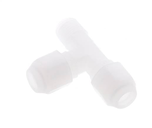 6x8mm & R1/4'' PP Right Angle Hose Fitting with Male Threads 10bar/145psi [2 Piezas]