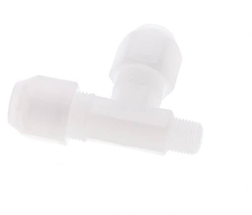 6x8mm & R1/8'' PP Right Angle Hose Fitting with Male Threads 10bar/145psi [2 Piezas]