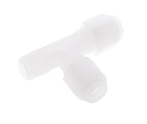 6x8mm & R1/4'' PP Right Angle Hose Fitting with Male Threads 10bar/145psi [2 Piezas]