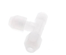 2x4mm & R1/8'' PP Right Angle Hose Fitting with Male Threads 10bar/145psi [2 Piezas]