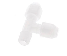 2x4mm & R1/8'' PP Right Angle Hose Fitting with Male Threads 10bar/145psi [2 Piezas]