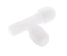 6x8mm & R1/4'' PP Right Angle Hose Fitting with Male Threads 10bar/145psi [2 Piezas]