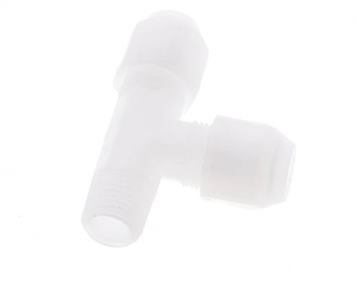 6x8mm & R1/4'' PP Right Angle Hose Fitting with Male Threads 10bar/145psi [2 Piezas]