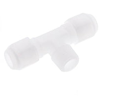 8x10 Mm&R3/8'' PP Tee En Forma De T Con Rosca Macho 10Bar/145Psi [2 Piezas]