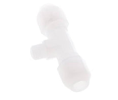 6x8 Mm&R1/8'' Pvdf Forma T Accesorio De Manguera Con Rosca Macho 10Bar/145Psi