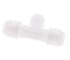8x10 Mm&R3/8'' PP Tee En Forma De T Con Rosca Macho 10Bar/145Psi [2 Piezas]