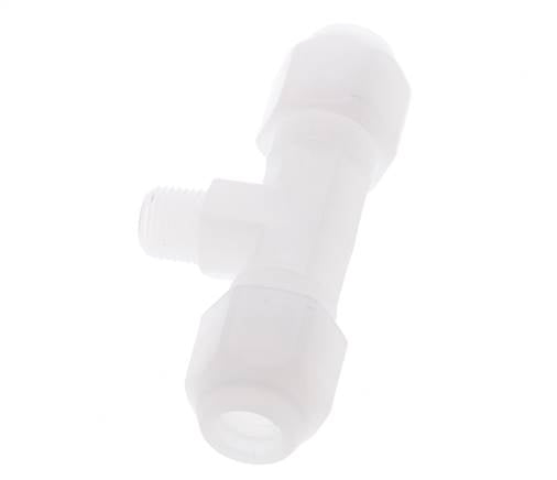 6x8 Mm&R1/8'' PP Tee En Forma De T Con Rosca Macho 10Bar/145Psi [2 Piezas]