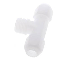 10x12 Mm&R1/2'' PP Tee En Forma De T Con Rosca Macho 10Bar/145Psi