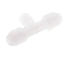 2X4 Mm&R1/8'' PP Forma T Tee Conector De Manguera Con Rosca Macho 10Bar/145Psi [2 Piezas]