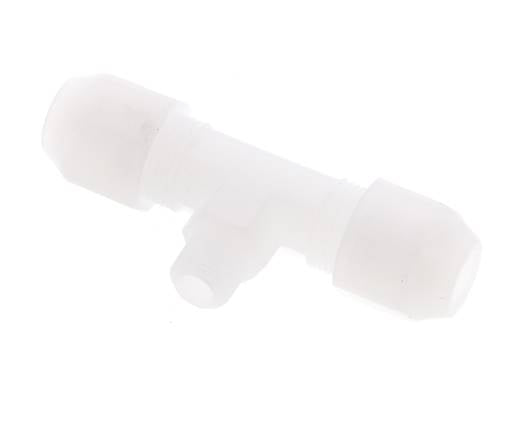 6x8 Mm&R1/8'' Pvdf Forma T Accesorio De Manguera Con Rosca Macho 10Bar/145Psi