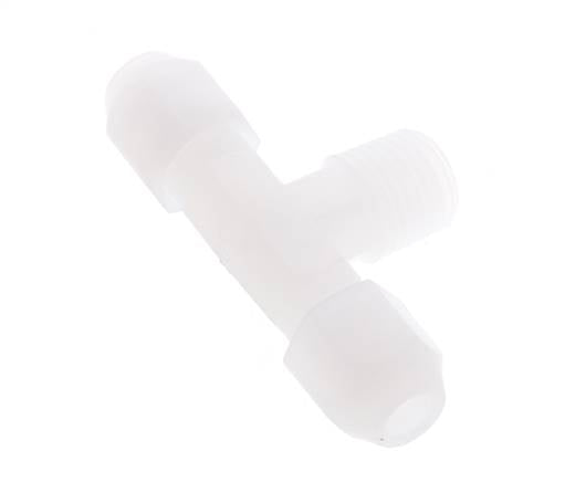4X6 Mm&R1/4'' Pvdf Tee En Forma De T Con Rosca Macho 10Bar/145Psi