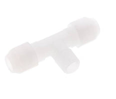 6x8 Mm&R1/4'' Pvdf T-Forma Tee Conexión De Manguera Con Rosca Macho 10Bar/145Psi