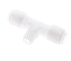 8x10 Mm&R1/4'' PP Tee En Forma De T Con Rosca Macho 10Bar/145Psi [2 Piezas]