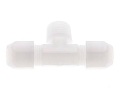 10x12 Mm&R1/2'' Pvdf Tee En Forma De T Con Rosca Macho 10Bar/145Psi
