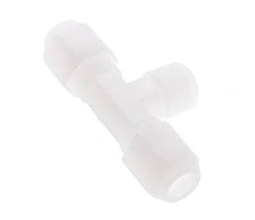 8x10 Mm&R3/8'' Pvdf Tee En Forma De T Con Rosca Macho 10Bar/145Psi