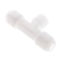 10x12 Mm&R1/2'' Pvdf Tee En Forma De T Con Rosca Macho 10Bar/145Psi
