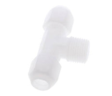 10x12 Mm&R1/2'' PP Tee En Forma De T Con Rosca Macho 10Bar/145Psi
