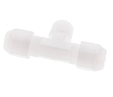 8x10 Mm&R3/8'' Pvdf Tee En Forma De T Con Rosca Macho 10Bar/145Psi