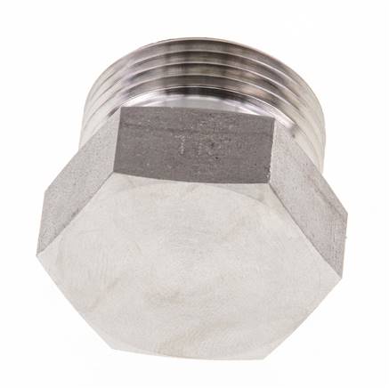 22L Tapón de cierre de acero inoxidable para tubos 160 Bar DIN 2353