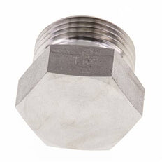 22L Tapón de cierre de acero inoxidable para tubos 160 Bar DIN 2353