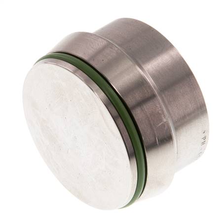 42L Tapón de cierre de acero inoxidable para accesorios de anillo cortante 160 Bar DIN 2353