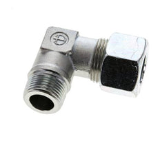 3/4'' NPT Macho x 20S Codo de acero galvanizado de 90 grados Anillo de corte 400 Bar DIN 2353