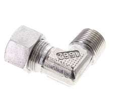 1/2'' NPT Macho x 15L Acero inoxidable Codo de 90 grados Anillo de corte 315 Barra DIN 2353