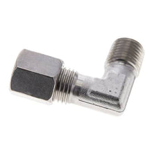 1/4'' NPT Macho x 6S Acero inoxidable Codo de 90 grados Anillo de corte 630 Barra DIN 2353