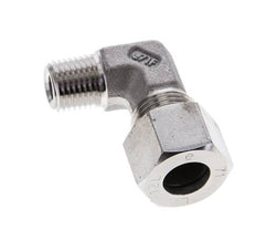 1/4'' NPT Macho x 12L Acero inoxidable Codo de 90 grados Anillo de corte 315 Barra DIN 2353