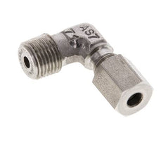 1/8'' NPT Macho x 4LL Acero inoxidable Codo de 90 grados Anillo de corte 100 Bar DIN 2353