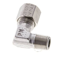 1/8'' NPT Macho x 8LL Acero inoxidable Codo de 90 grados Anillo de corte 100 Bar DIN 2353