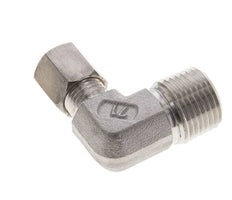 1/2'' NPT Macho x 6S Racor de compresión de 90 grados de acero inoxidable 630 Bar DIN 2353