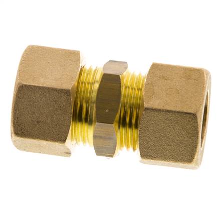 accesorio de compresión recto de latón de 14 mm 89 bar DIN EN 1254-2