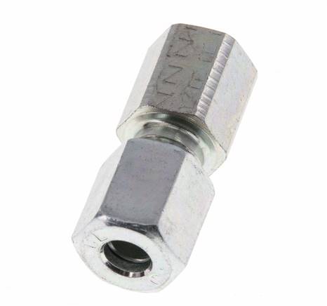 G 1/8'' x 6L Anillo de corte recto de acero galvanizado 315 Barra DIN 2353 [2 Piezas]