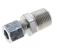1/2'' NPT Macho x 10L Anillo de corte recto de acero galvanizado 315 Barra DIN 2353