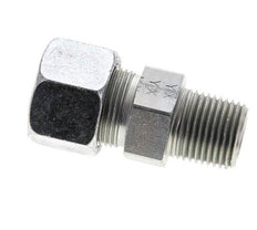 1/2'' NPT Macho x 16S Anillo de corte recto de acero galvanizado 400 Bar DIN 2353