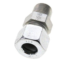 1/2'' NPT Macho x 16S Anillo de corte recto de acero galvanizado 400 Bar DIN 2353