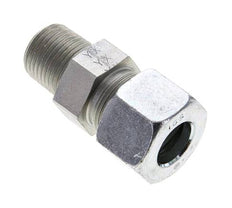 1/2'' NPT Macho x 16S Anillo de corte recto de acero galvanizado 400 Bar DIN 2353