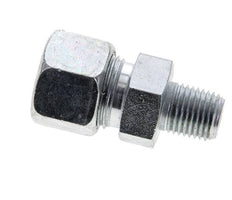 1/4'' NPT Macho x 12S Anillo de corte recto de acero galvanizado 630 Barra DIN 2353