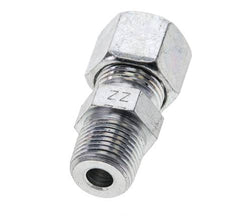 3/8'' NPT Macho x 10S Anillo de corte recto de acero galvanizado 630 Barra DIN 2353