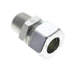 1'' NPT Macho x 25S Anillo de corte recto de acero galvanizado 400 Bar DIN 2353