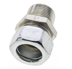 1'' NPT Macho x 28L Anillo de corte recto de acero galvanizado 160 Bar DIN 2353