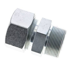 1 1/2'' NPT Macho x 38S Anillo de corte recto de acero galvanizado 315 Barra DIN 2353