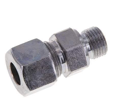 M16x1,5 Macho x 12S Anillo de corte recto de acero galvanizado 630 Barra DIN 2353