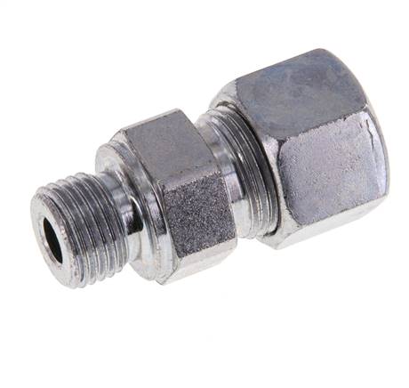 M16x1,5 Macho x 12S Anillo de corte recto de acero galvanizado 630 Barra DIN 2353