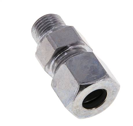 M16x1,5 Macho x 12S Anillo de corte recto de acero galvanizado 630 Barra DIN 2353